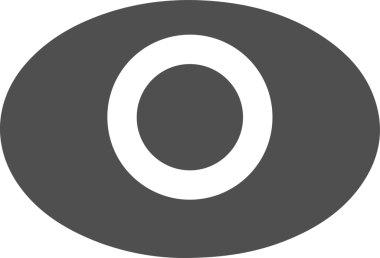 Göz simgesi vektör resmi illüstrasyonu