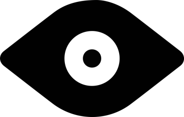 Göz simgesi vektör resmi illüstrasyonu