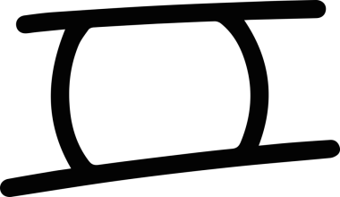 Göz simgesi vektör resmi illüstrasyonu