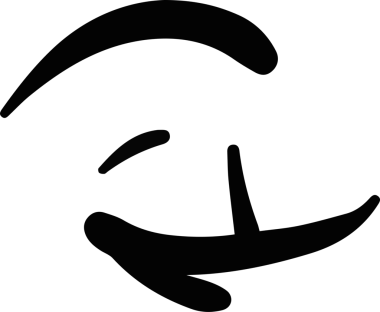 Göz simgesi vektör resmi illüstrasyonu