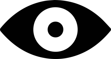 Göz simgesi vektör resmi illüstrasyonu