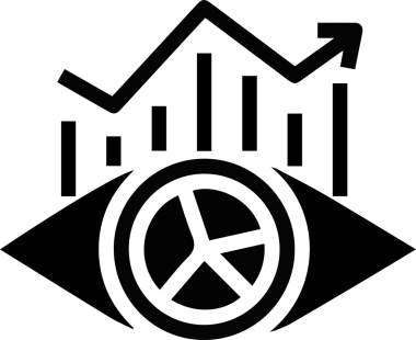 Göz simgesi vektör resmi illüstrasyonu