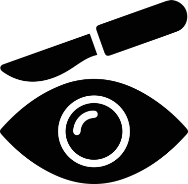 Göz simgesi vektör resmi illüstrasyonu