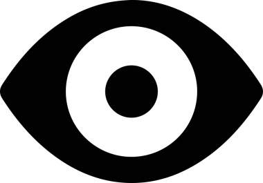 Göz simgesi vektör resmi illüstrasyonu
