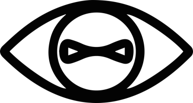 Göz simgesi vektör resmi illüstrasyonu