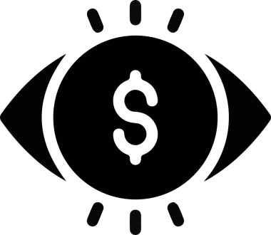 Göz simgesi vektör resmi illüstrasyonu