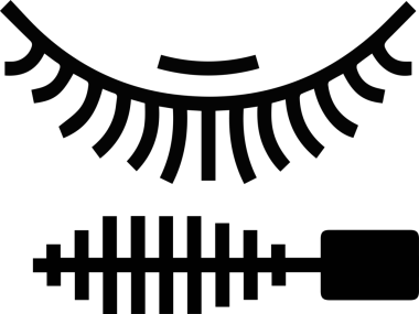 Göz simgesi vektör resmi illüstrasyonu