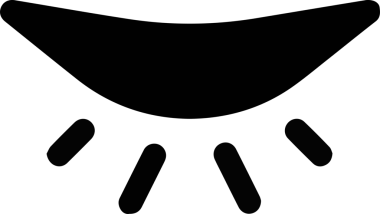 Göz simgesi vektör resmi illüstrasyonu