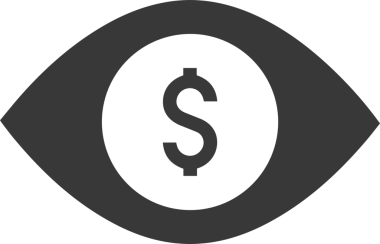 Göz simgesi vektör resmi illüstrasyonu