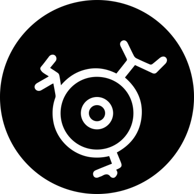 Göz simgesi vektör resmi illüstrasyonu