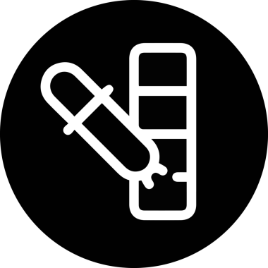 Göz simgesi vektör resmi illüstrasyonu