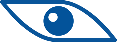 Göz simgesi vektör resmi illüstrasyonu