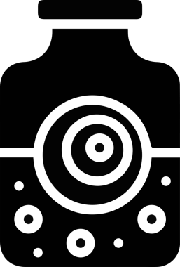 Göz simgesi vektör resmi illüstrasyonu