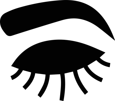 Göz simgesi vektör resmi illüstrasyonu