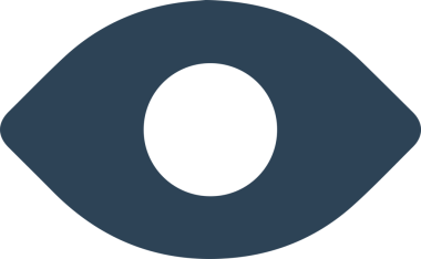 Göz simgesi vektör resmi illüstrasyonu