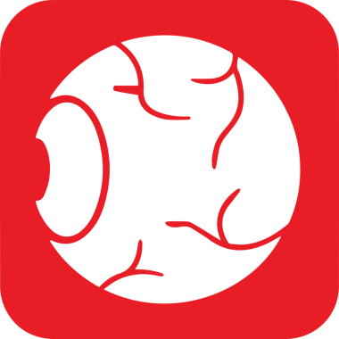 Göz simgesi vektör resmi illüstrasyonu