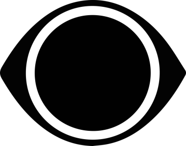 Göz simgesi vektör resmi illüstrasyonu