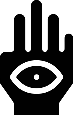 Göz simgesi vektör resmi illüstrasyonu