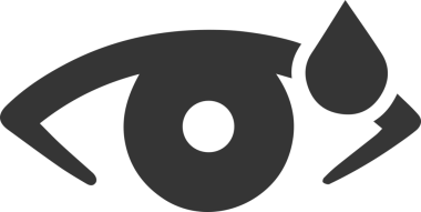 Göz simgesi vektör resmi illüstrasyonu