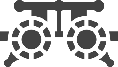 Göz simgesi vektör resmi illüstrasyonu