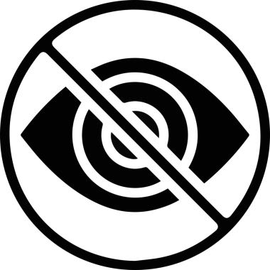 Göz simgesi vektör resmi illüstrasyonu