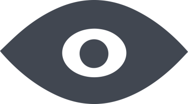 Göz simgesi vektör resmi illüstrasyonu