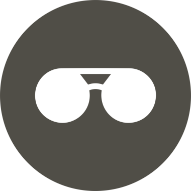 Göz simgesi vektör resmi illüstrasyonu