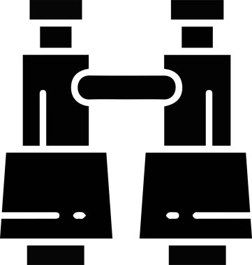 Göz simgesi vektör resmi illüstrasyonu