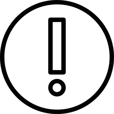 Dikkat simgesi simgesi vektör resimleme uyarısı