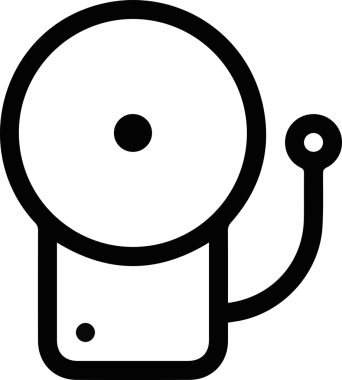 Dikkat simgesi simgesi vektör resimleme uyarısı