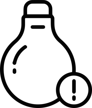 Dikkat simgesi simgesi vektör resimleme uyarısı