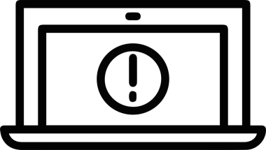 Dikkat simgesi simgesi vektör resimleme uyarısı