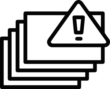 Dikkat simgesi simgesi vektör resimleme uyarısı