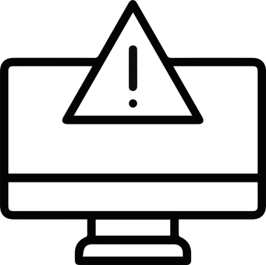 Dikkat simgesi simgesi vektör resimleme uyarısı