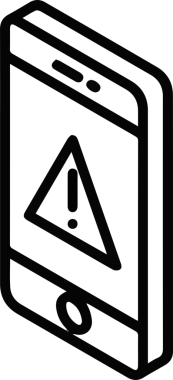 Dikkat simgesi simgesi vektör resimleme uyarısı