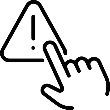 Dikkat simgesi simgesi vektör resimleme uyarısı
