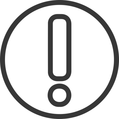 Dikkat simgesi simgesi vektör resimleme uyarısı