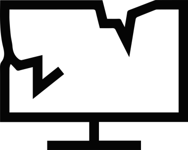 Dikkat simgesi simgesi vektör resimleme uyarısı