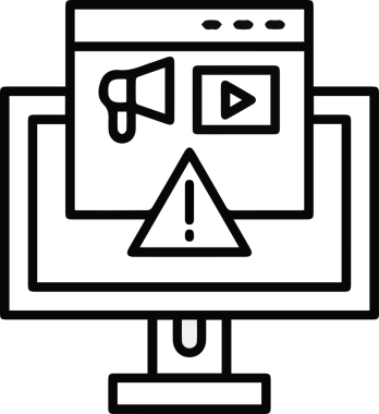 Dikkat simgesi simgesi vektör resimleme uyarısı