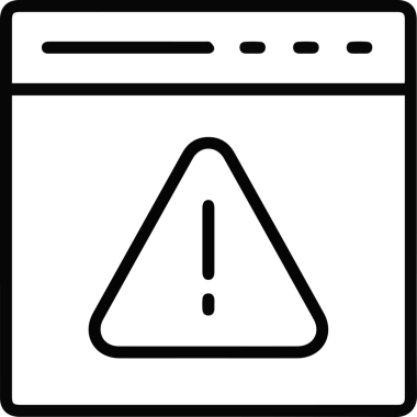 Dikkat simgesi simgesi vektör resimleme uyarısı