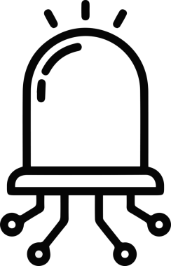 Dikkat simgesi simgesi vektör resimleme uyarısı