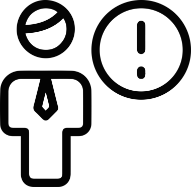 Dikkat simgesi simgesi vektör resimleme uyarısı