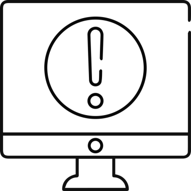Dikkat simgesi simgesi vektör resimleme uyarısı