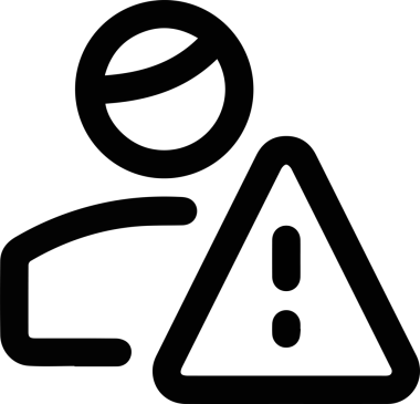 Dikkat simgesi simgesi vektör resimleme uyarısı