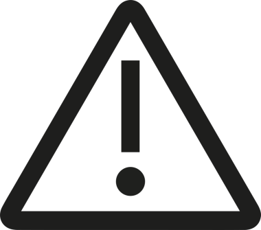 Dikkat simgesi simgesi vektör resimleme uyarısı