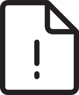 Dikkat simgesi simgesi vektör resimleme uyarısı