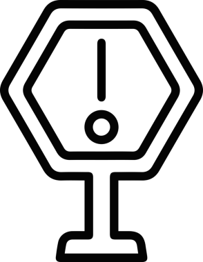 Dikkat simgesi simgesi vektör resimleme uyarısı