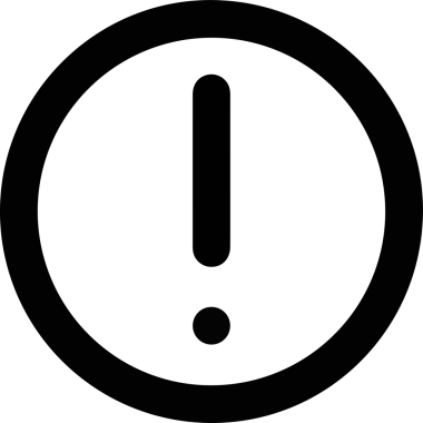 Dikkat simgesi simgesi vektör resimleme uyarısı