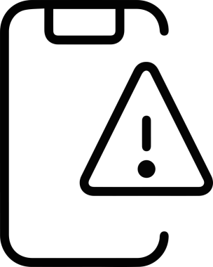 Dikkat simgesi simgesi vektör resimleme uyarısı