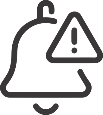 Dikkat simgesi simgesi vektör resimleme uyarısı